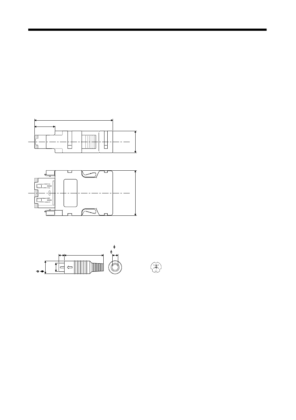 Outline dimension drawings | MITSUBISHI ELECTRIC MR-E- A/AG User Manual | Page 169 / 310