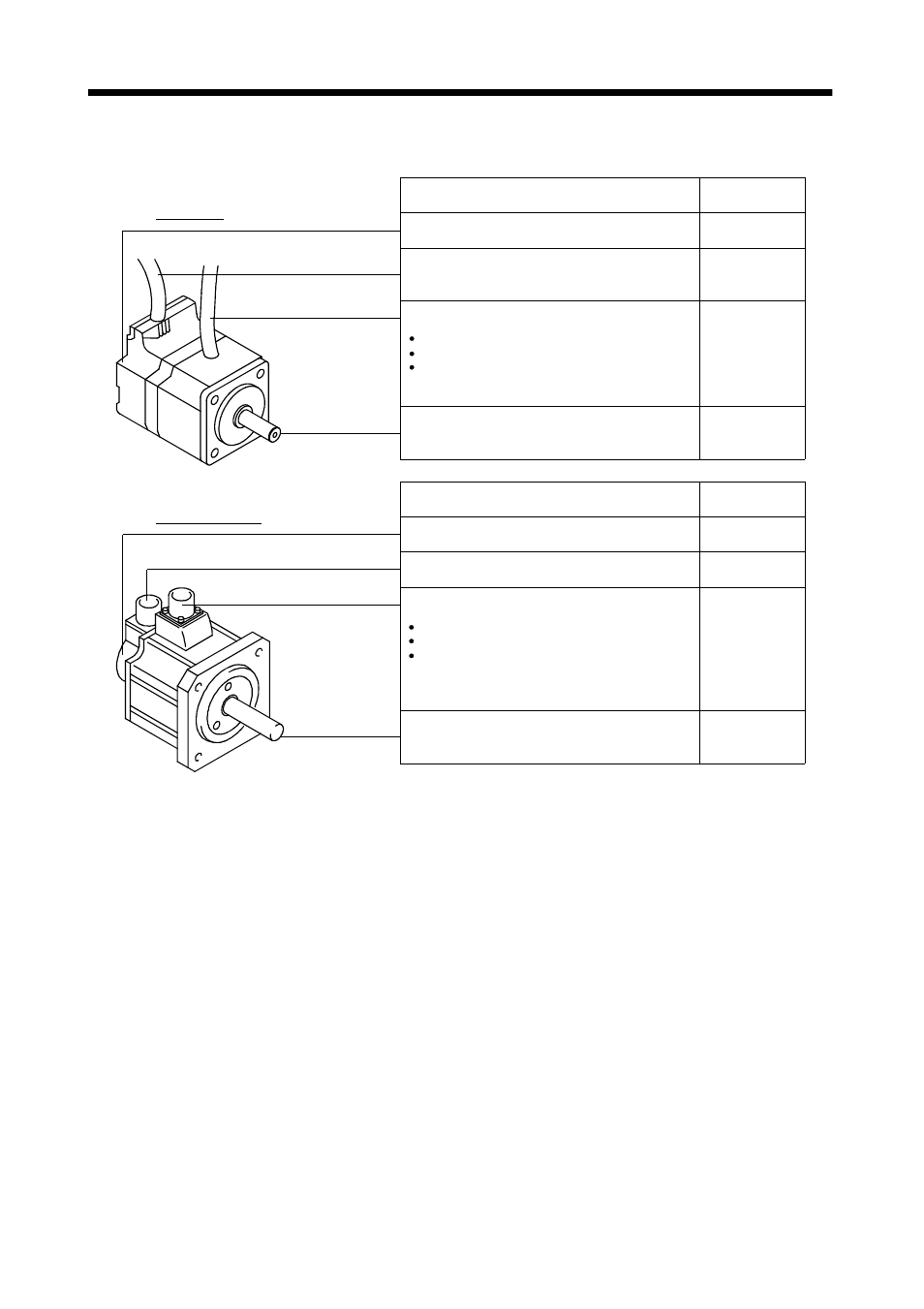 3 parts identification, Servo motor | MITSUBISHI ELECTRIC MR-E- A/AG User Manual | Page 211 / 310