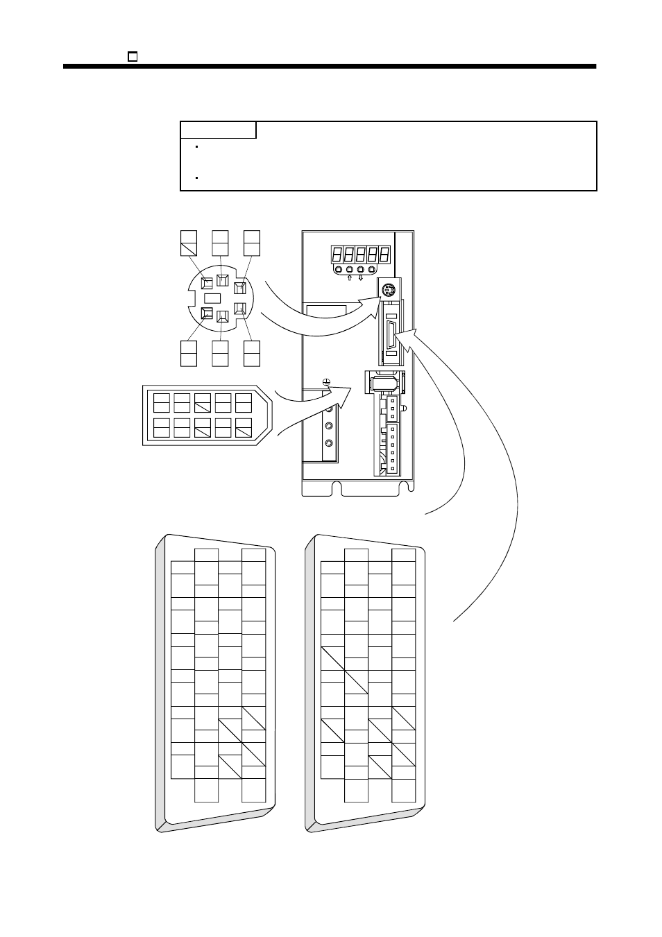 3 connectors and signal arrangements | MITSUBISHI ELECTRIC MR-E- A/AG User Manual | Page 257 / 310