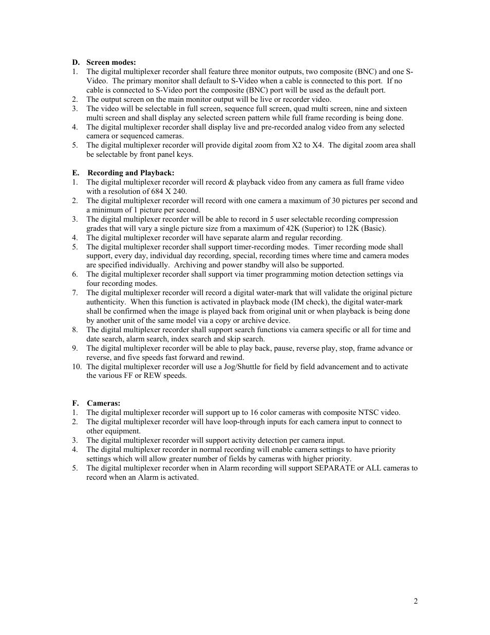 MITSUBISHI ELECTRIC DX-TL1600U User Manual | Page 2 / 4