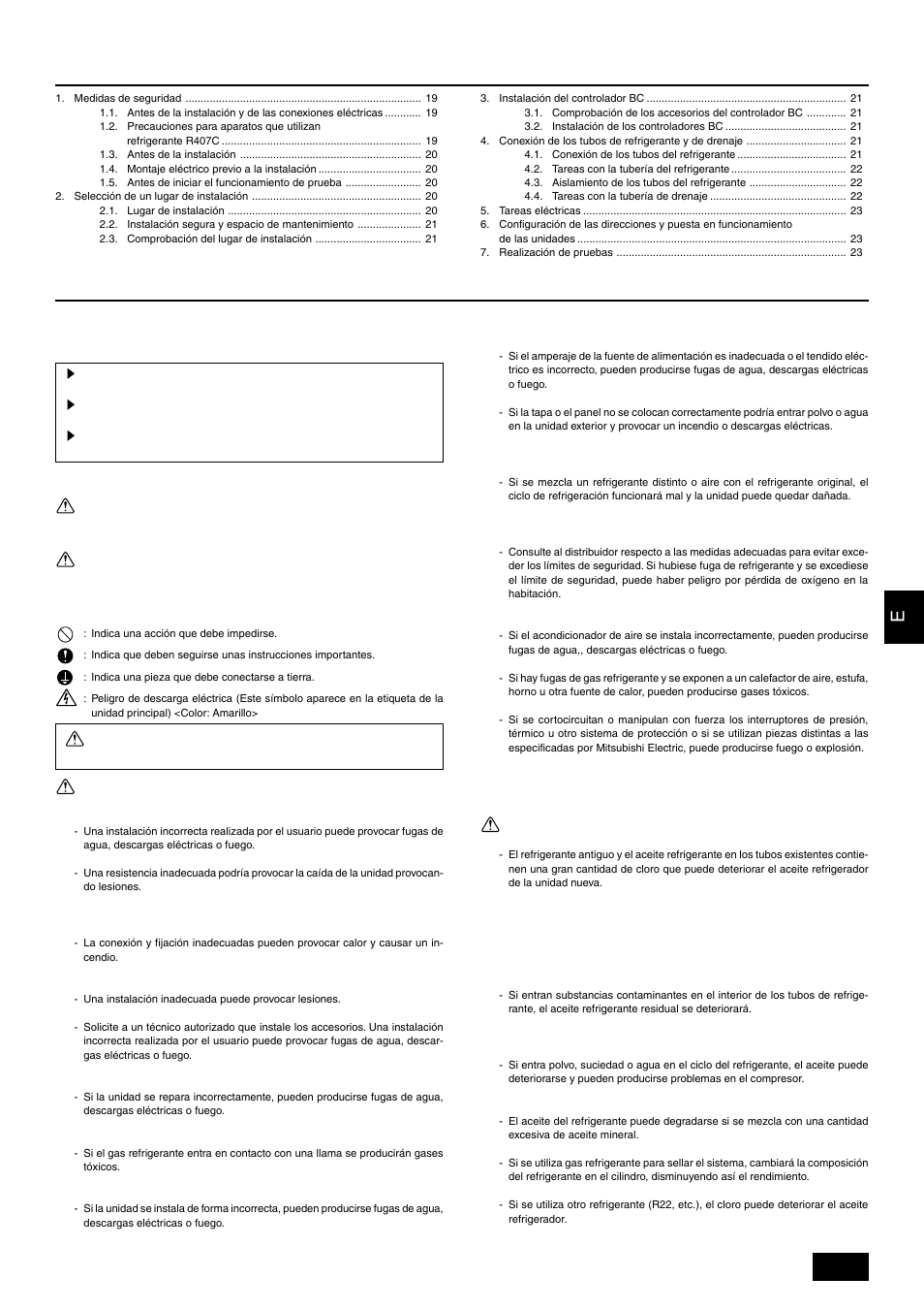 MITSUBISHI ELECTRIC BC CONTROLLER CMB-P-V-F User Manual | Page 19 / 60