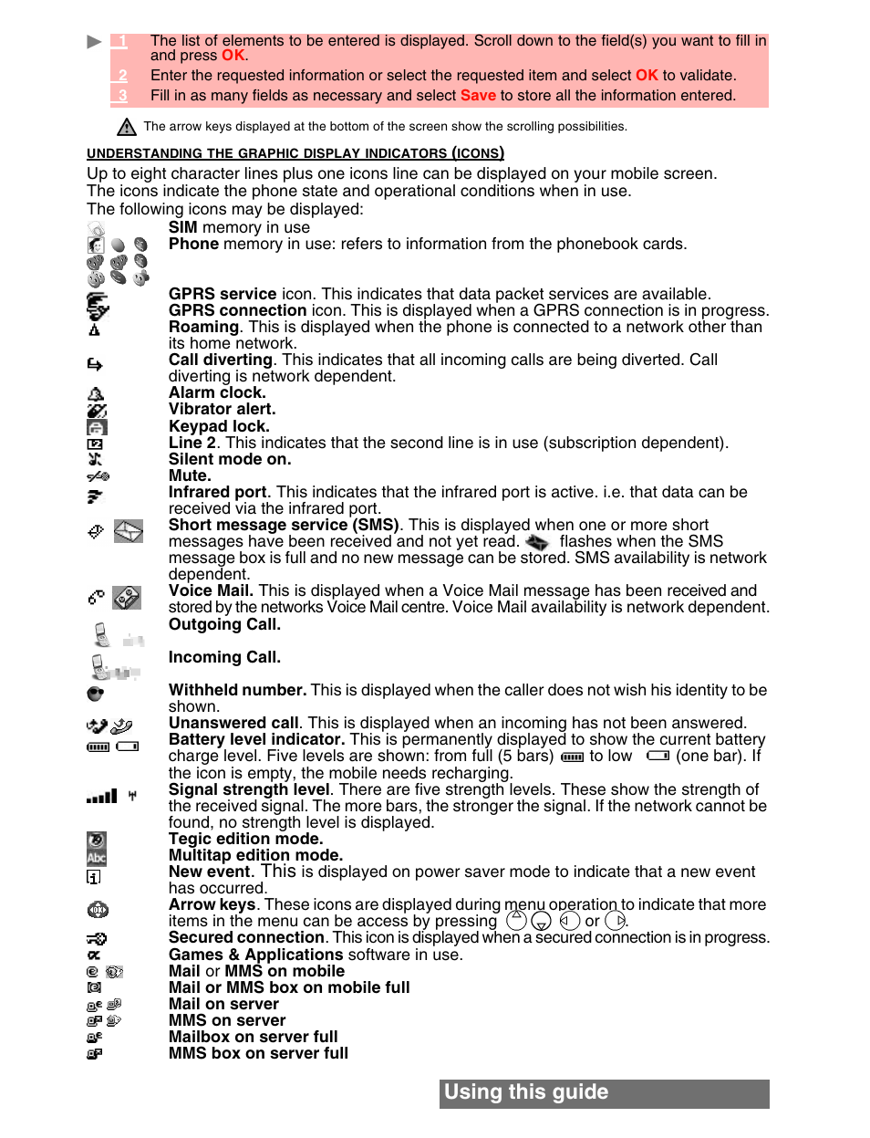 Using this guide | MITSUBISHI ELECTRIC M341i User Manual | Page 11 / 80