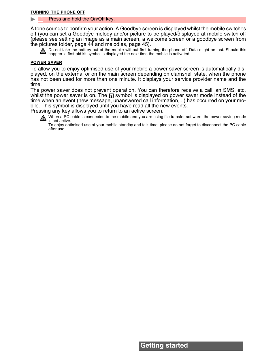 Getting started | MITSUBISHI ELECTRIC M341i User Manual | Page 9 / 80