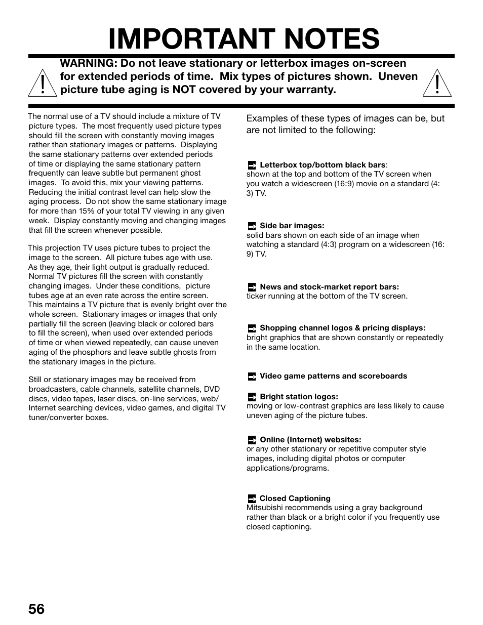 Chapter | MITSUBISHI ELECTRIC WS-55815 User Manual | Page 56 / 100
