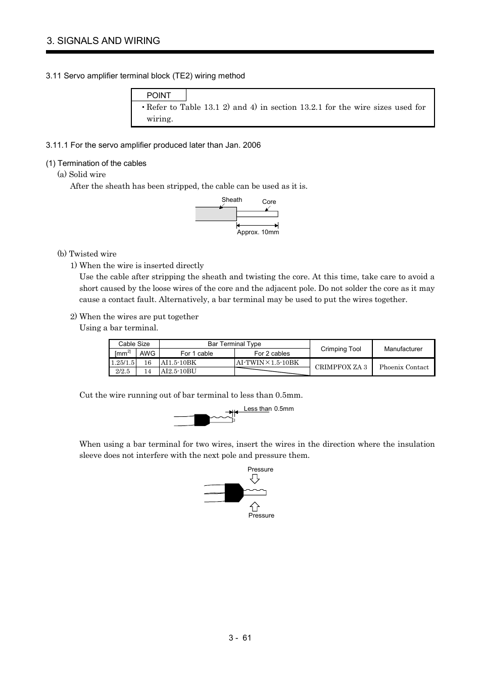 Signals and wiring | MITSUBISHI ELECTRIC MR-J2S- A User Manual | Page 108 / 402