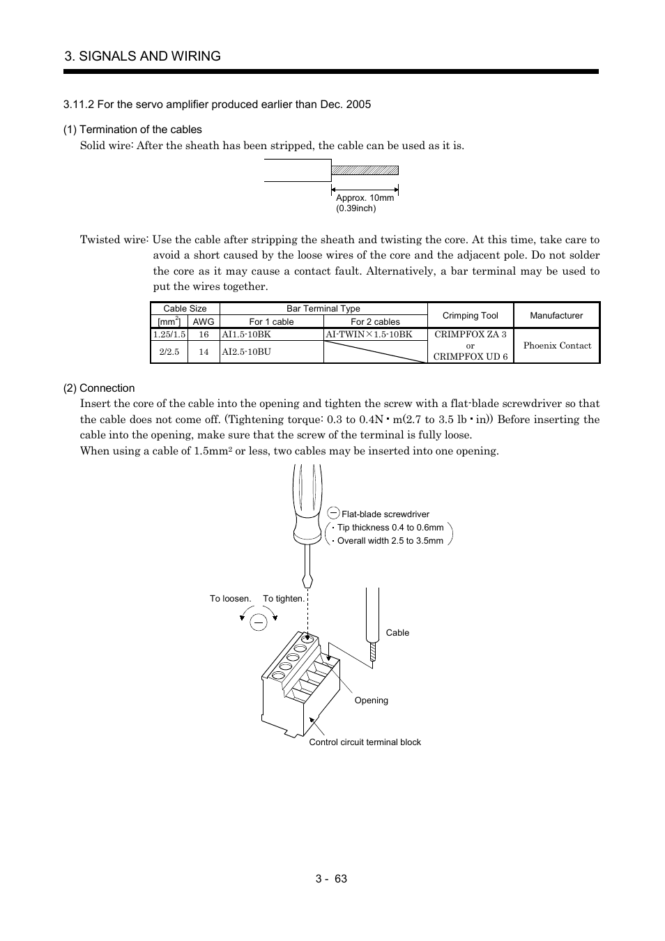 Signals and wiring | MITSUBISHI ELECTRIC MR-J2S- A User Manual | Page 110 / 402