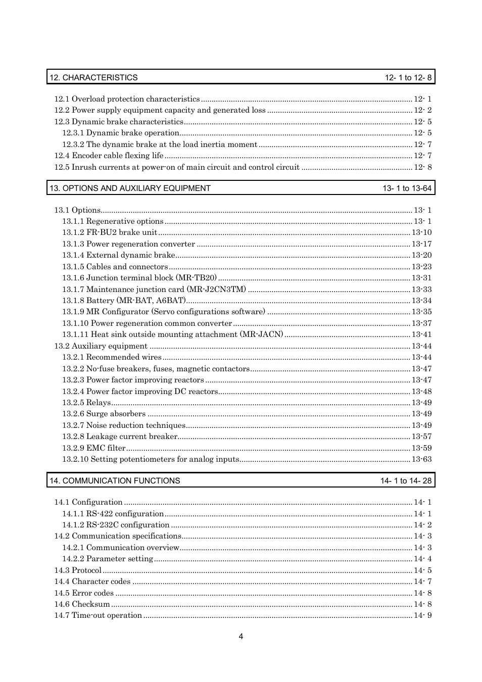 MITSUBISHI ELECTRIC MR-J2S- A User Manual | Page 17 / 402