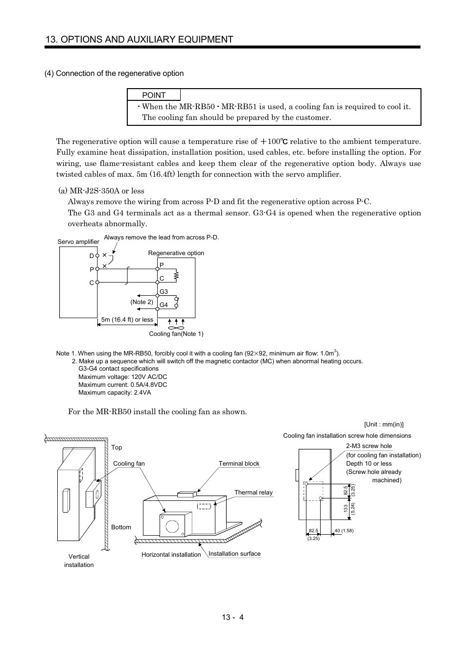 Options and auxiliary equipment | MITSUBISHI ELECTRIC MR-J2S- A User Manual | Page 233 / 402