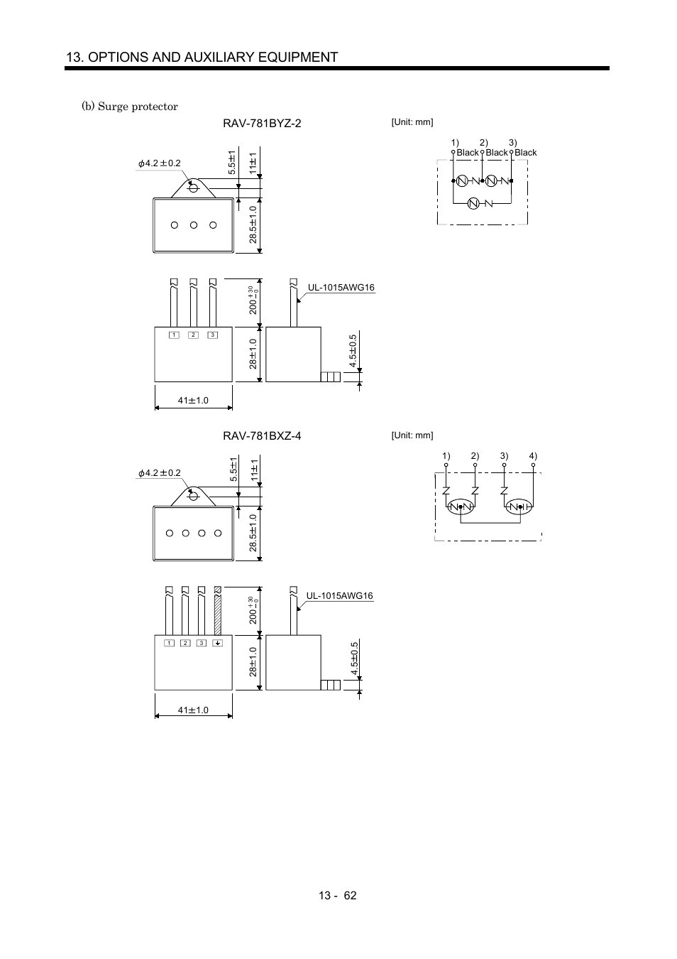 Options and auxiliary equipment | MITSUBISHI ELECTRIC MR-J2S- A User Manual | Page 291 / 402