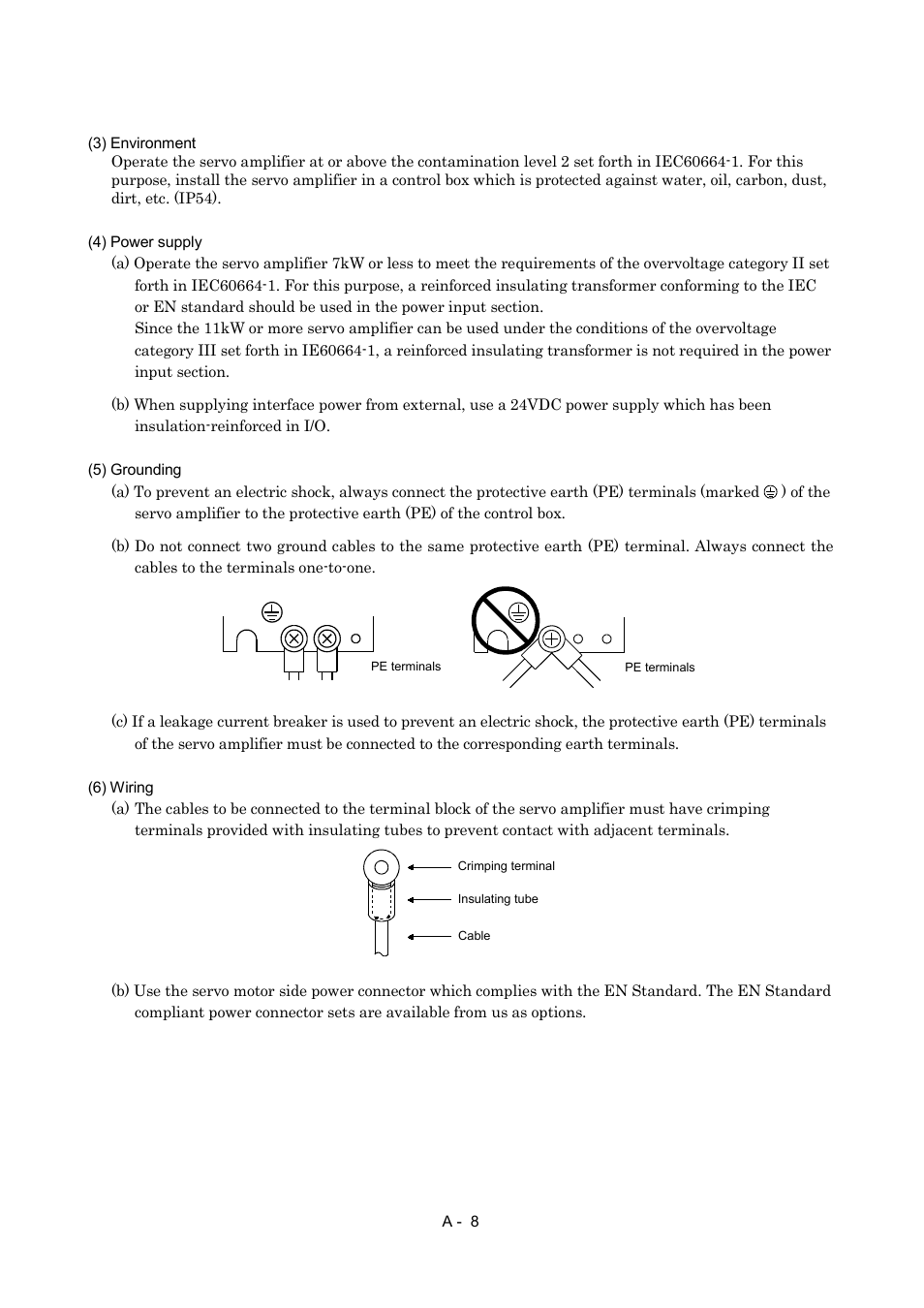 MITSUBISHI ELECTRIC MR-J2S- A User Manual | Page 9 / 402