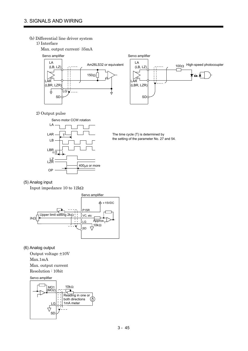 Signals and wiring | MITSUBISHI ELECTRIC MR-J2S- A User Manual | Page 92 / 402