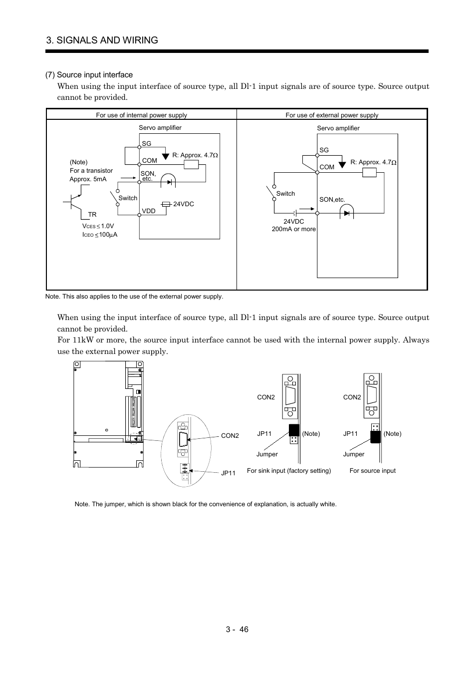 Signals and wiring | MITSUBISHI ELECTRIC MR-J2S- A User Manual | Page 93 / 402