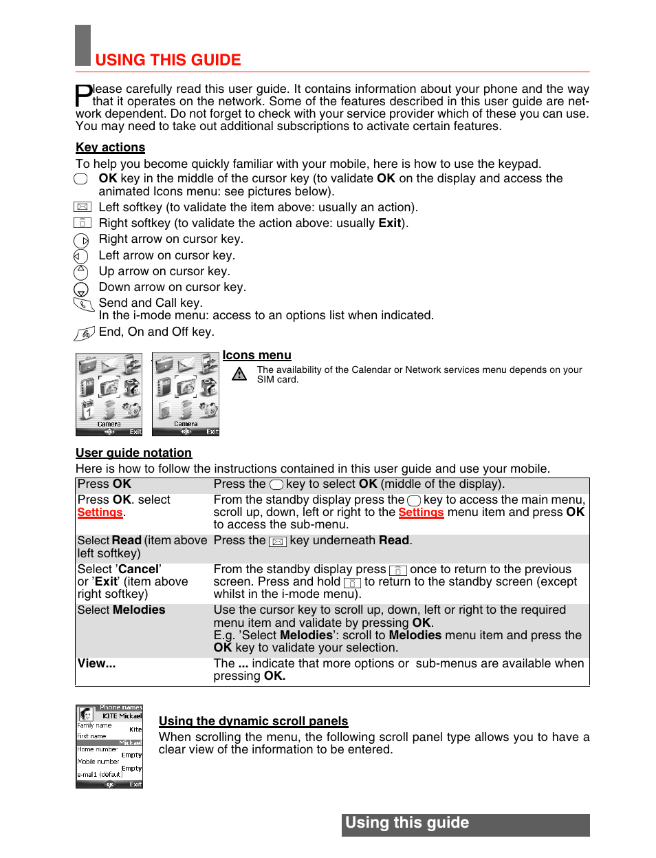 Using this guide using this guide | MITSUBISHI ELECTRIC M342i User Manual | Page 8 / 80