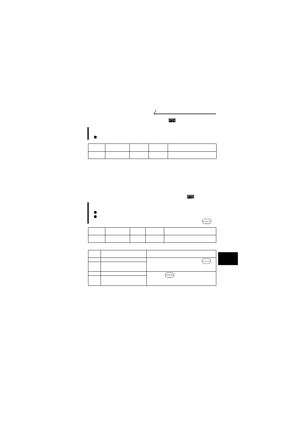 4 input filter time constant (pr. 74 ), 5 reset selection/pu stop selection (pr. 75 ) | MITSUBISHI ELECTRIC FR-S520E User Manual | Page 119 / 200