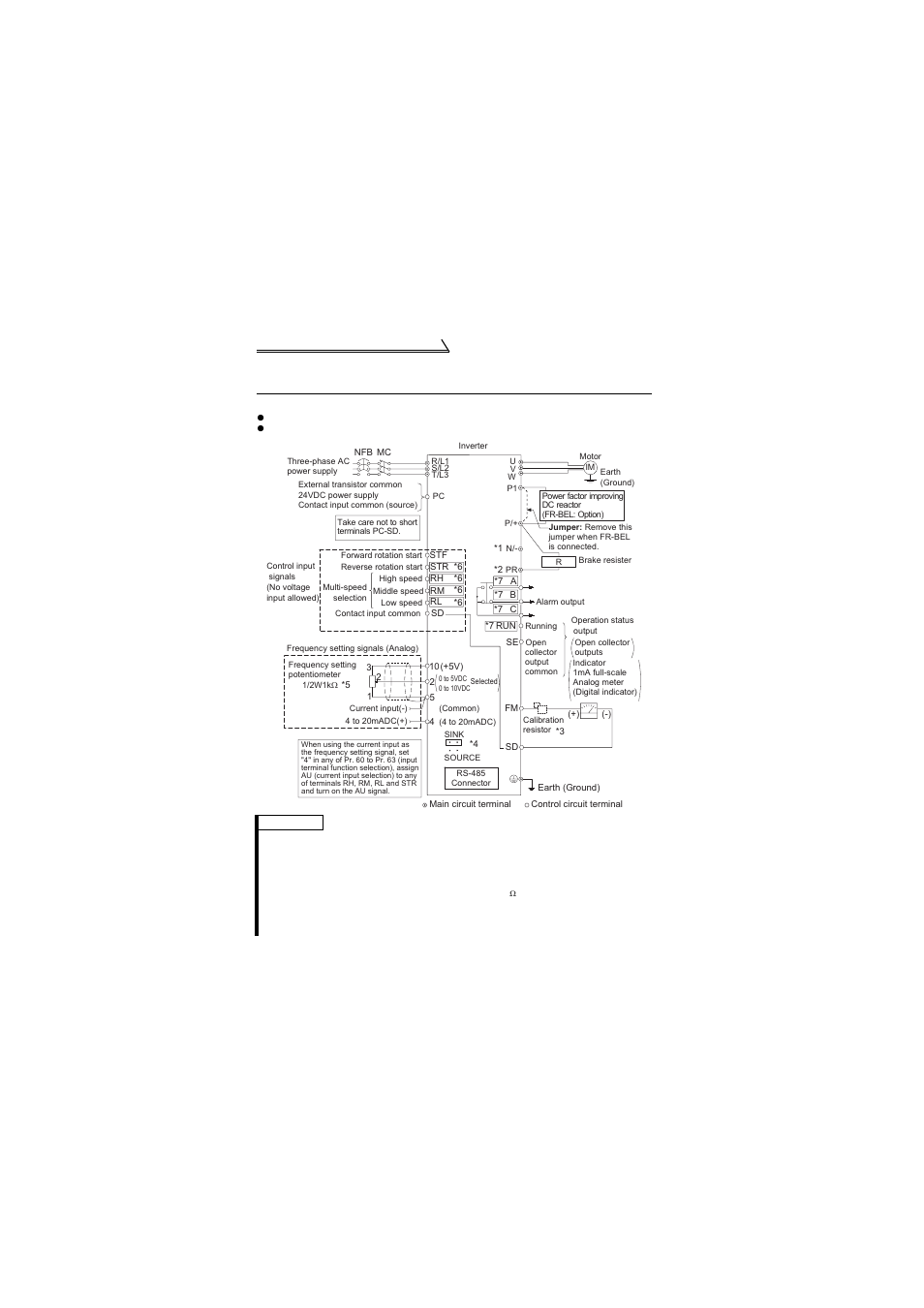 1 standard connection diagram | MITSUBISHI ELECTRIC FR-S520E User Manual | Page 12 / 200