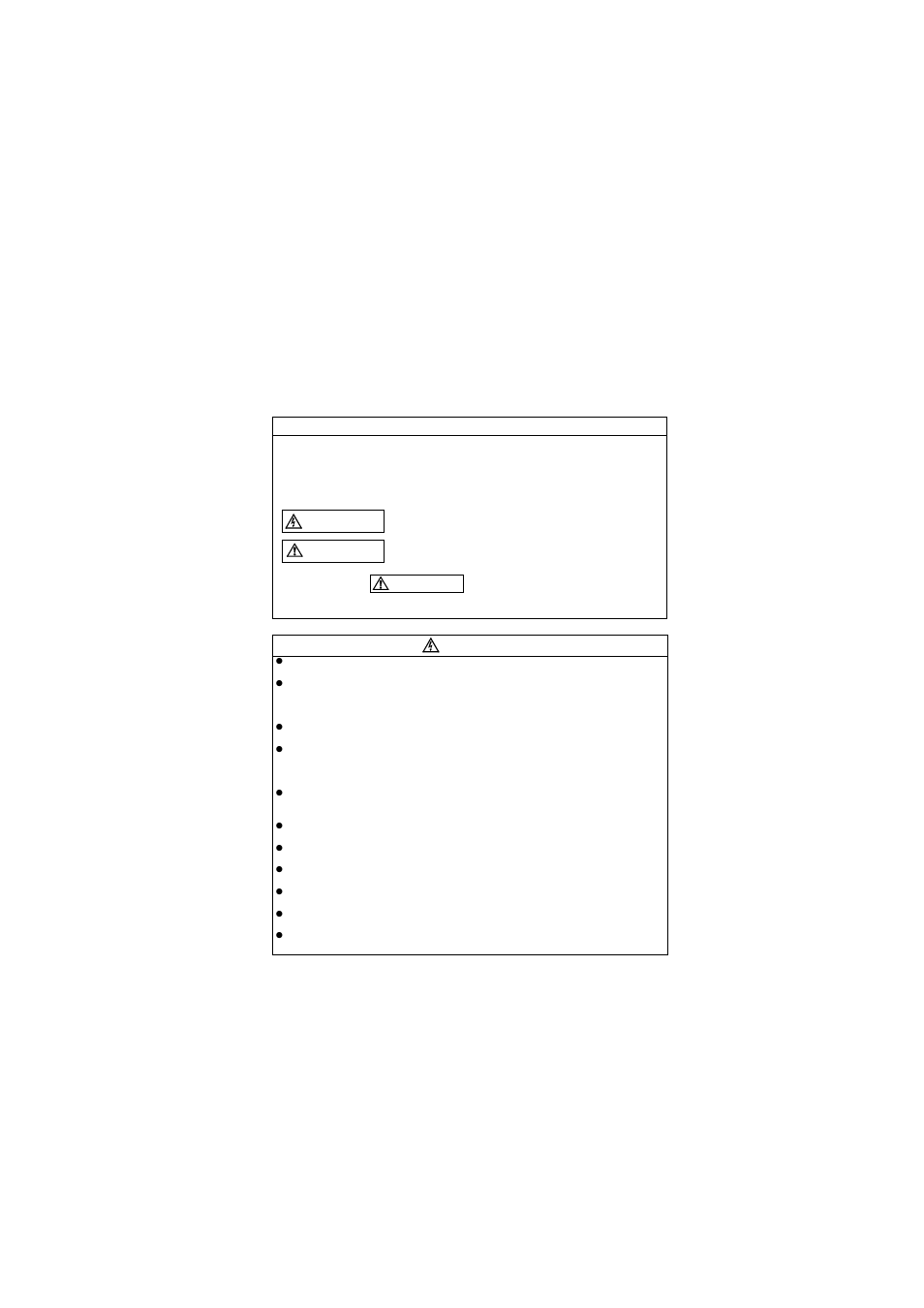 This section is specifically about safety matters, Warning, Warning caution caution | MITSUBISHI ELECTRIC FR-S520E User Manual | Page 2 / 200