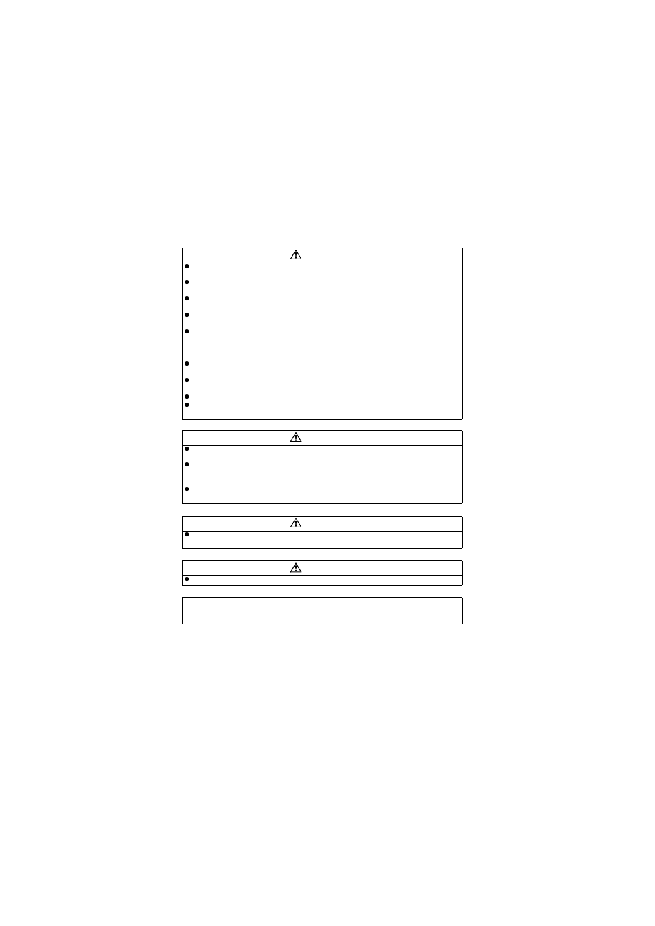 Caution | MITSUBISHI ELECTRIC FR-S520E User Manual | Page 5 / 200