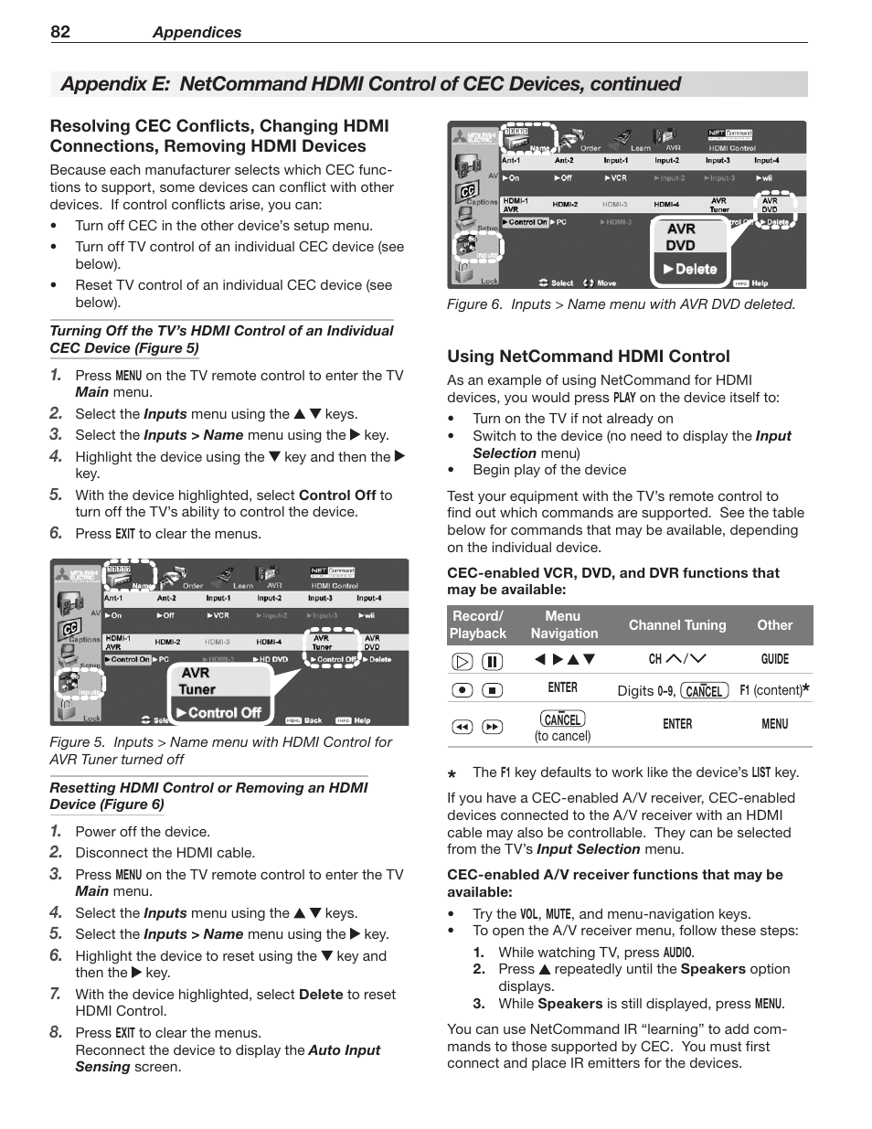 MITSUBISHI ELECTRIC LT-40148 User Manual | Page 82 / 96