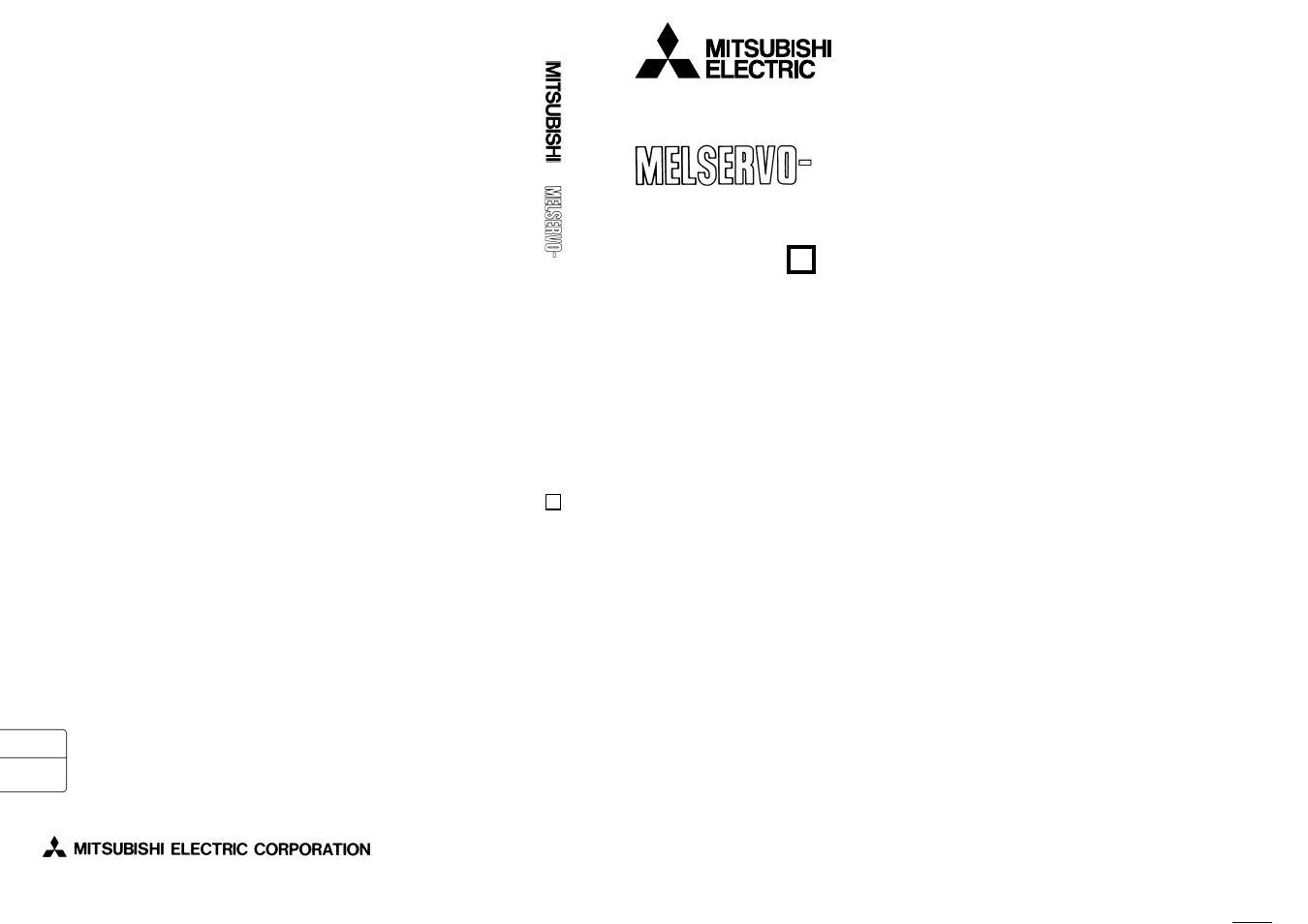 MITSUBISHI ELECTRIC MR-J2S- CL User Manual | 337 pages