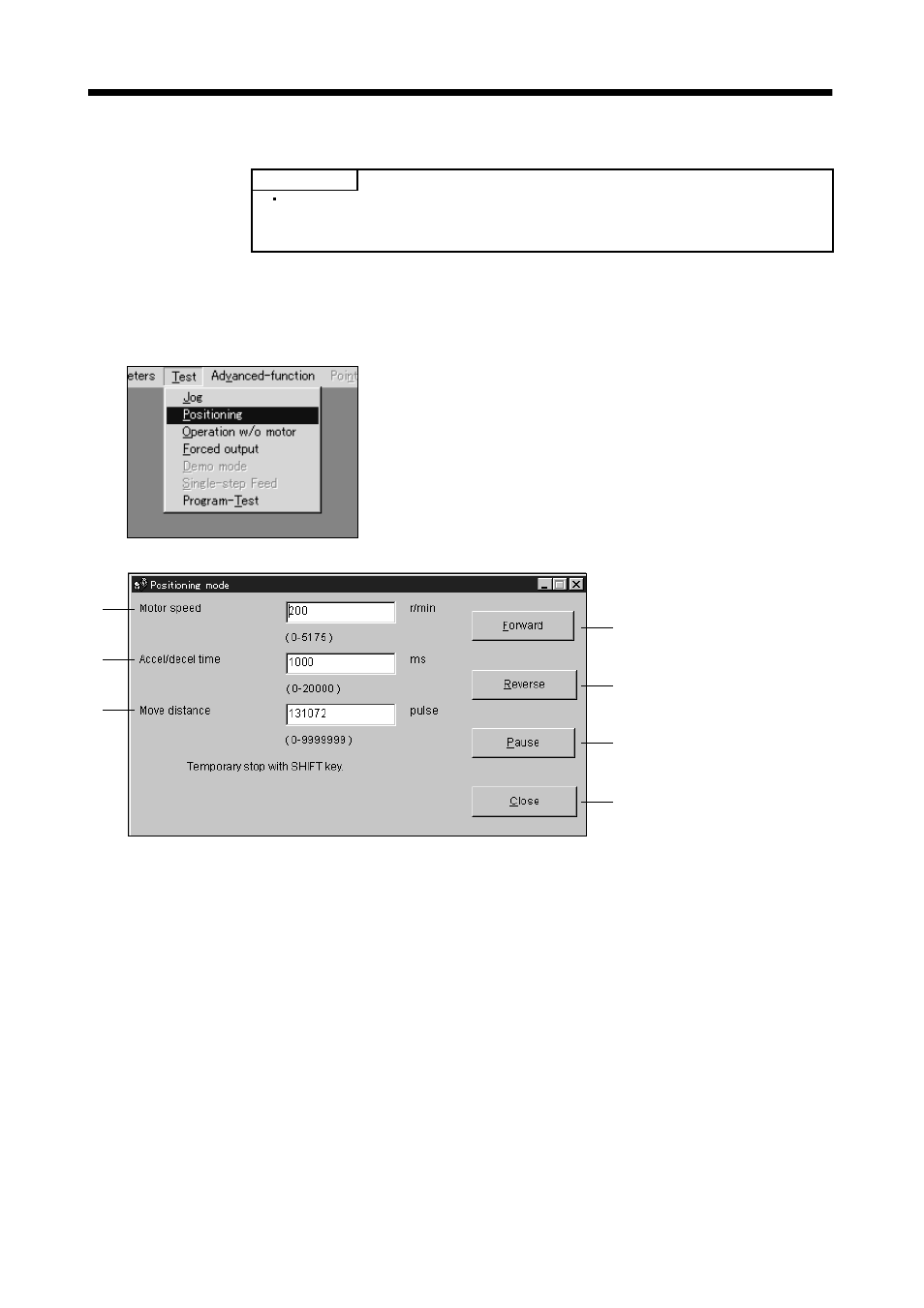 2 positioning operation, Servo configuration software | MITSUBISHI ELECTRIC MR-J2S- CL User Manual | Page 176 / 337