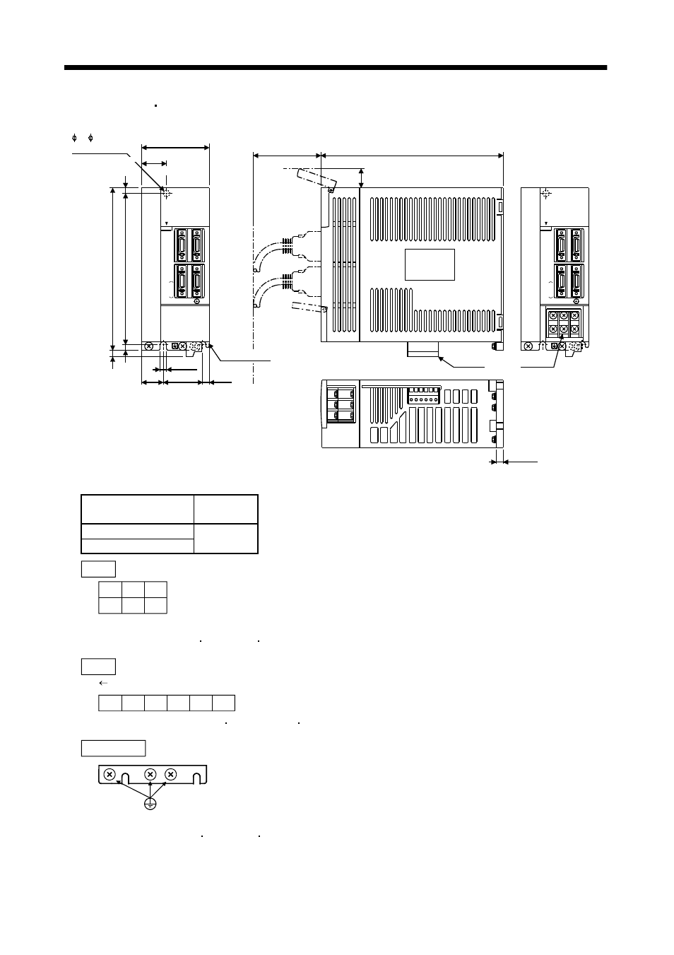 Outline dimension drawings | MITSUBISHI ELECTRIC MR-J2S- CL User Manual | Page 239 / 337