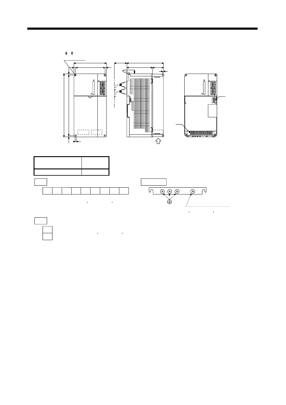 Outline dimension drawings | MITSUBISHI ELECTRIC MR-J2S- CL User Manual | Page 242 / 337