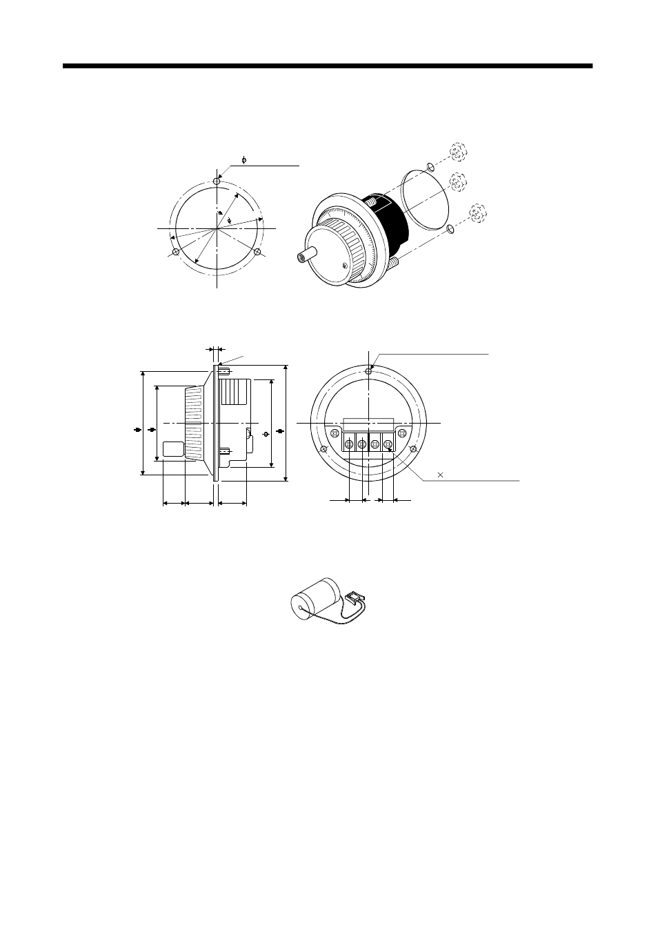 9 battery (mr-bat, a6bat), Options and auxiliary equipment, 4) mounting | 5) outline dimension drawing | MITSUBISHI ELECTRIC MR-J2S- CL User Manual | Page 282 / 337