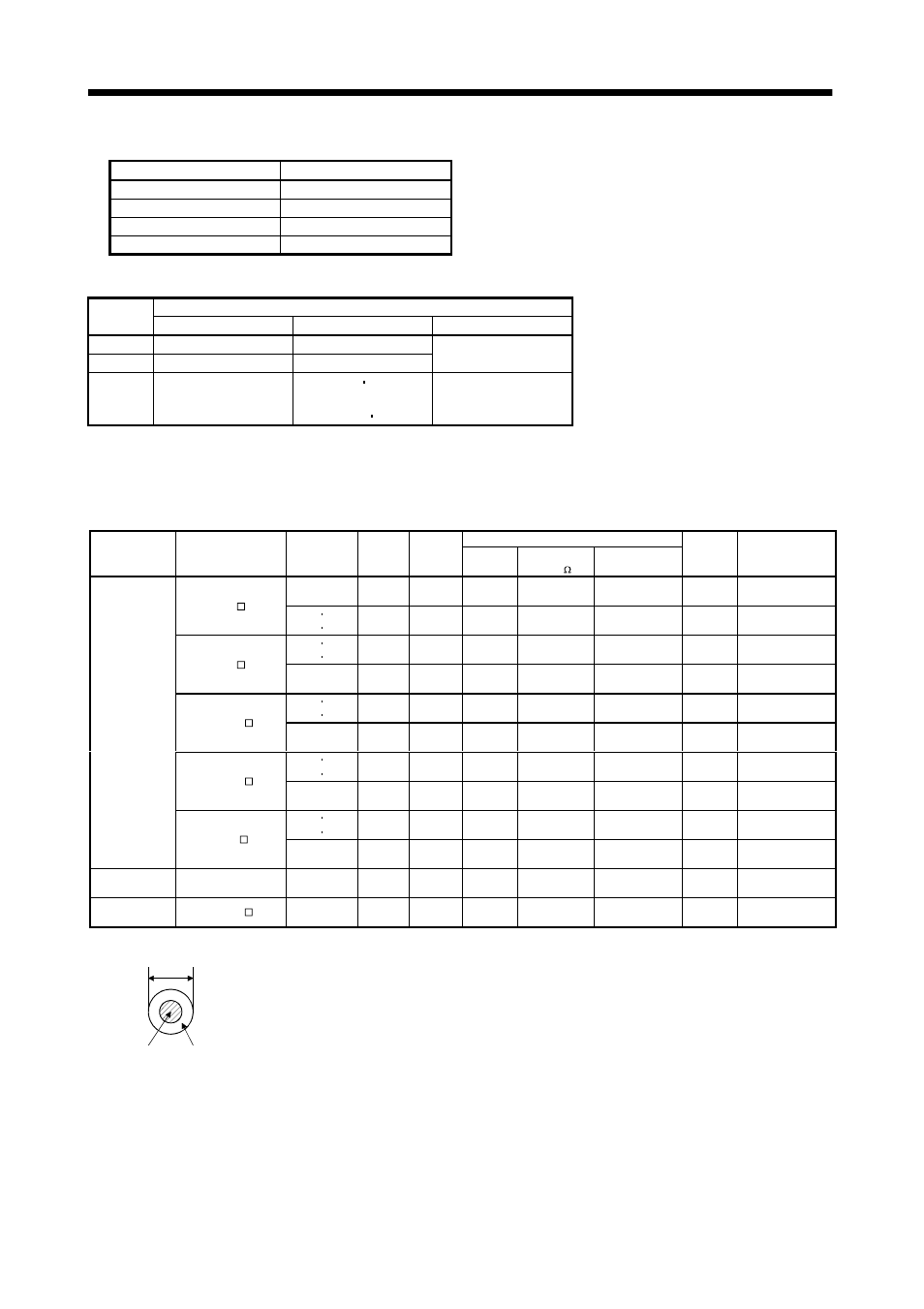 Options and auxiliary equipment, Table 14.2 recommended crimping terminals | MITSUBISHI ELECTRIC MR-J2S- CL User Manual | Page 284 / 337