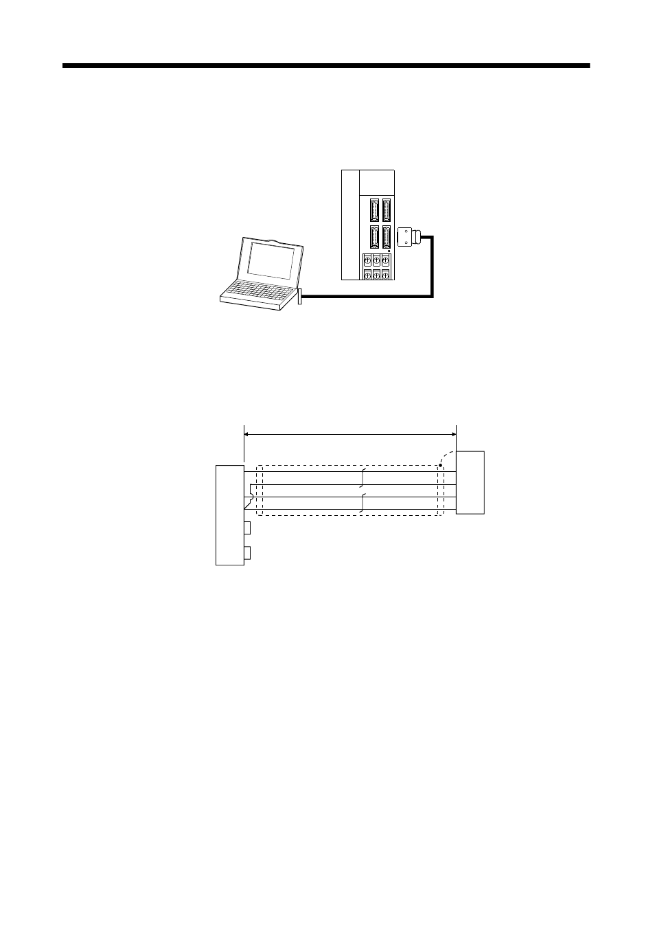 2 rs-232c configuration, Communication functions | MITSUBISHI ELECTRIC MR-J2S- CL User Manual | Page 299 / 337