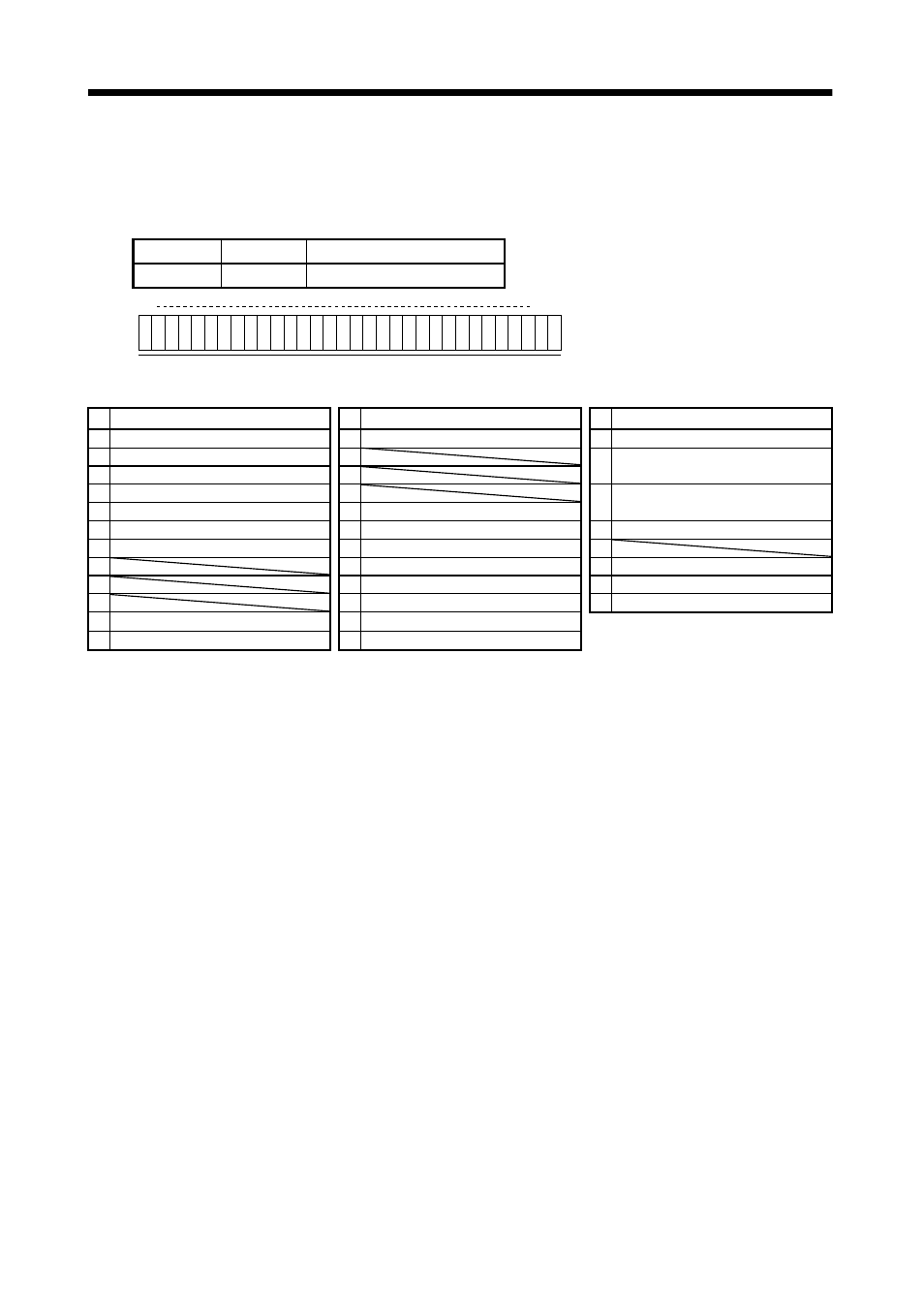 7 input devices on/off (test operation), Communication functions | MITSUBISHI ELECTRIC MR-J2S- CL User Manual | Page 322 / 337