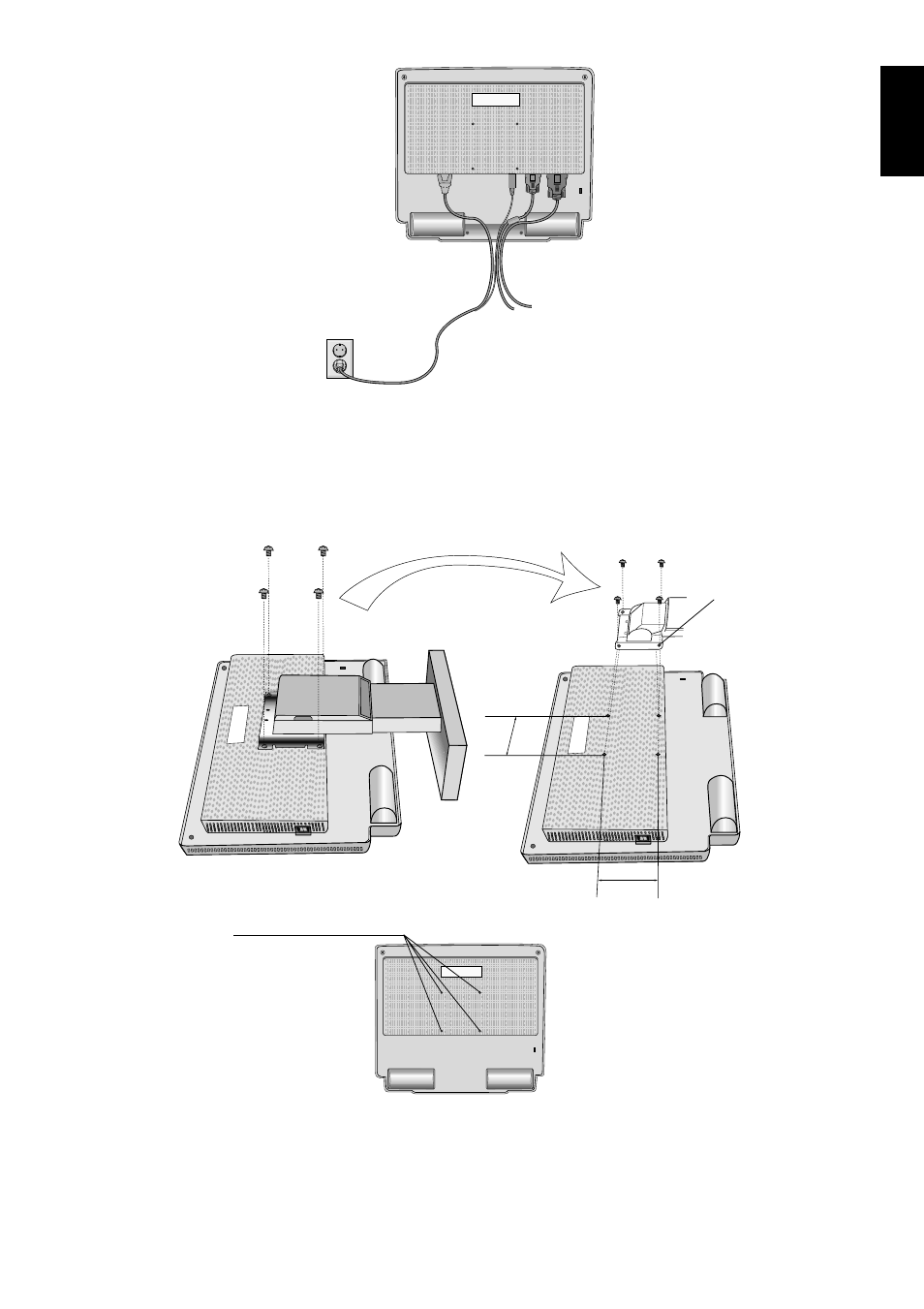 English | NEC MultiSync LCD1760VM User Manual | Page 8 / 17