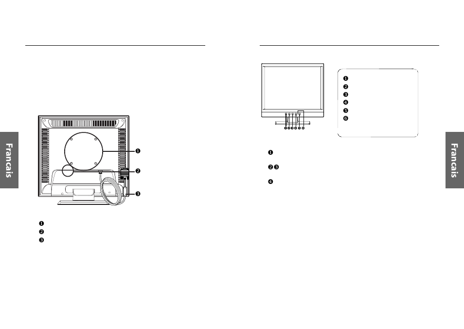 Fr an ca is fr an ca is | Miro Displays TD570 User Manual | Page 32 / 49