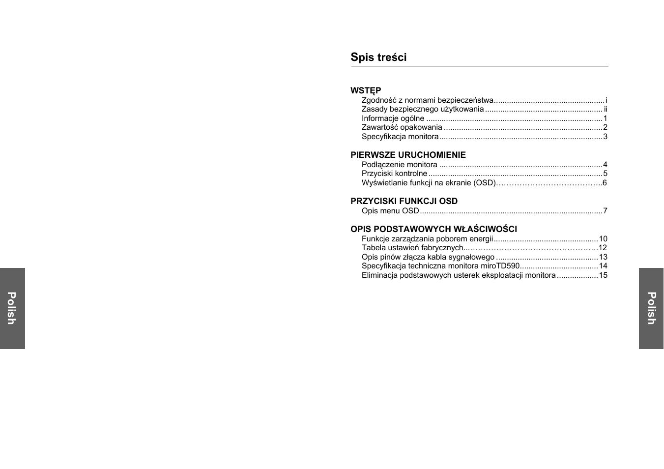 Miro Displays TD570 User Manual | Page 38 / 49