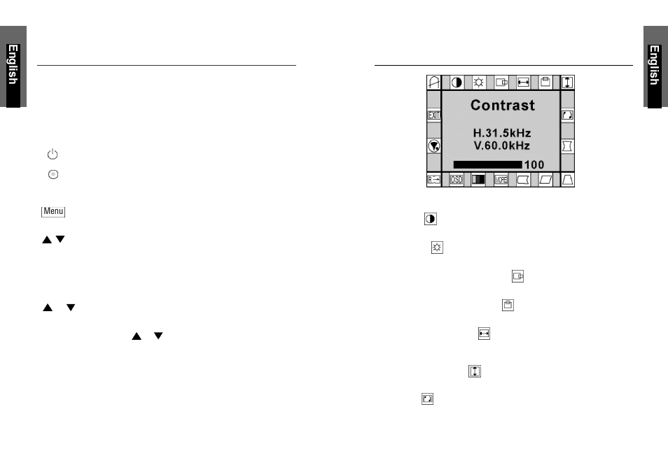 Osd-m | Miro Displays P17F86i User Manual | Page 8 / 35