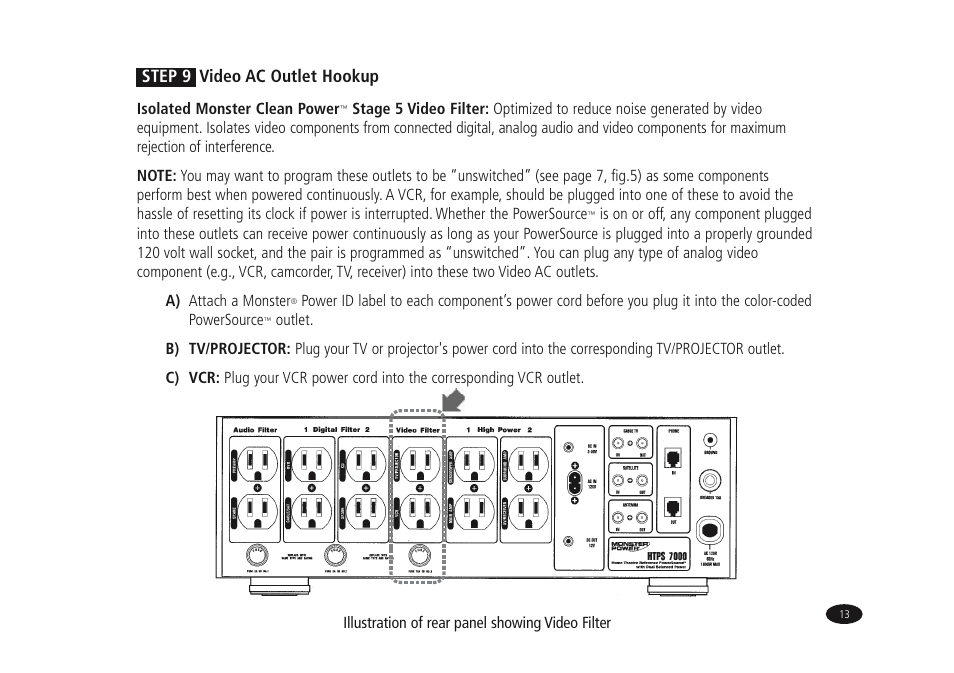 Monster Power HTPS7000 User Manual | Page 21 / 38