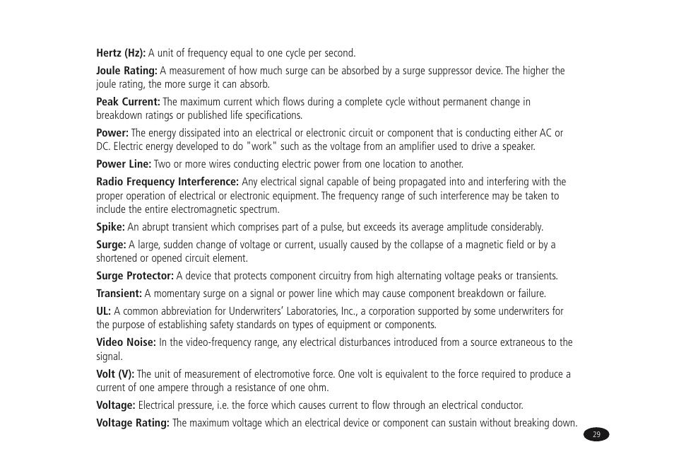 Monster Power HTPS7000 User Manual | Page 37 / 38