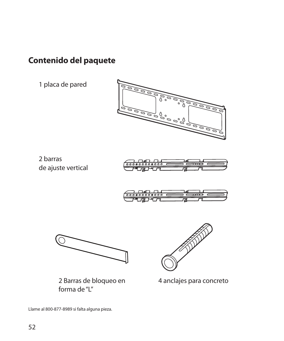 Monster Power FlatScreen Mount SmartViewTM 200L User Manual | Page 56 / 72
