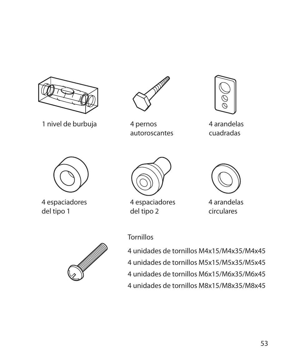 Monster Power FlatScreen Mount SmartViewTM 200L User Manual | Page 57 / 72