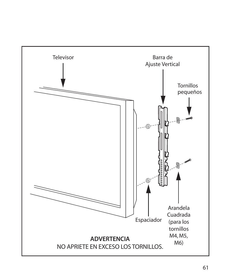 Monster Power FlatScreen Mount SmartViewTM 200L User Manual | Page 65 / 72
