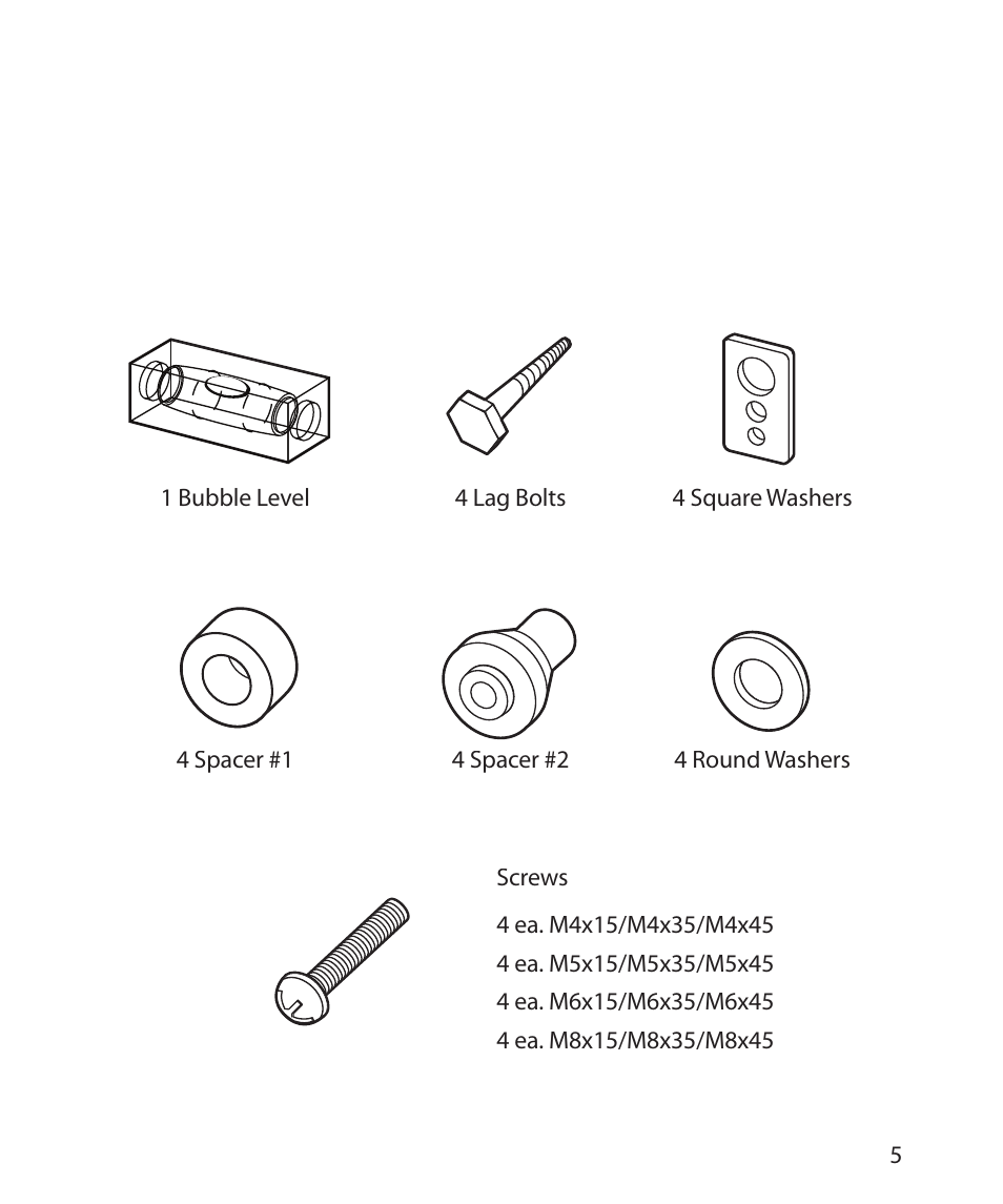 Monster Power FlatScreen Mount SmartViewTM 200L User Manual | Page 9 / 72