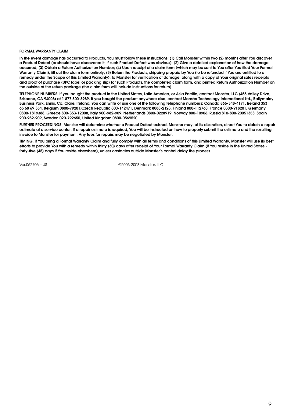 Monster Power beats by dr. dre MH BEATS PI OE User Manual | Page 11 / 12