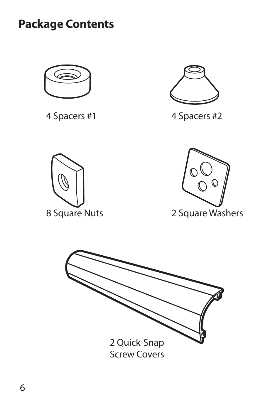 Package contents | Monster Cable PerfectView 400L User Manual | Page 10 / 90