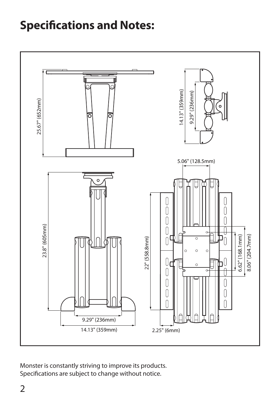 Monster Cable PerfectView 400L User Manual | Page 6 / 90