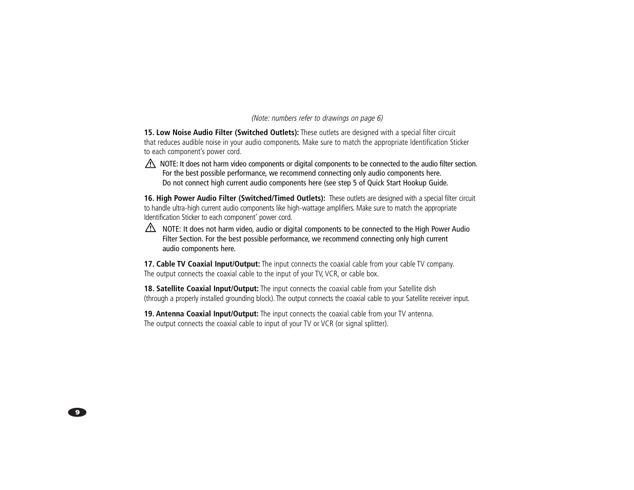 Monster Power HTS3000 User Manual | Page 13 / 43