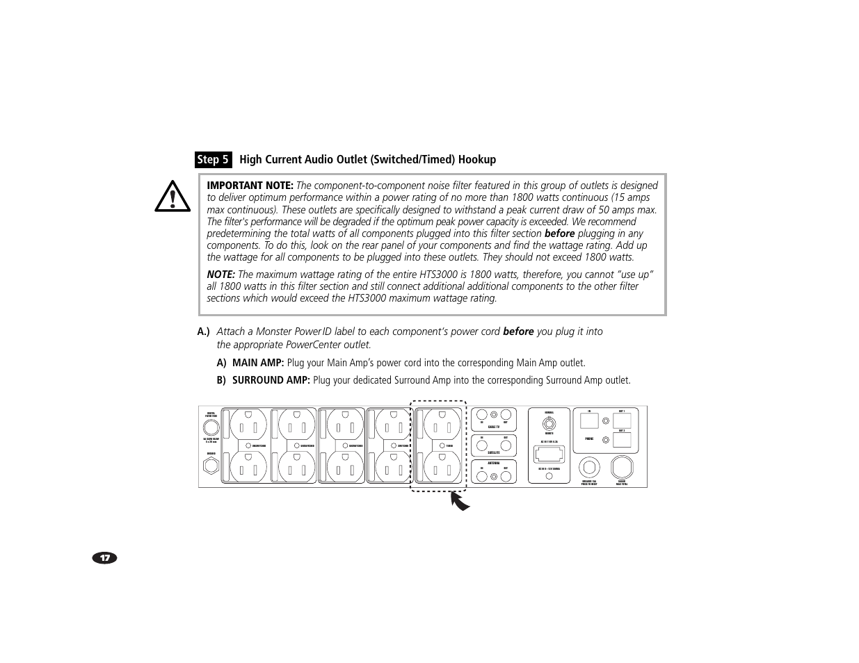 Monster Power HTS3000 User Manual | Page 21 / 43