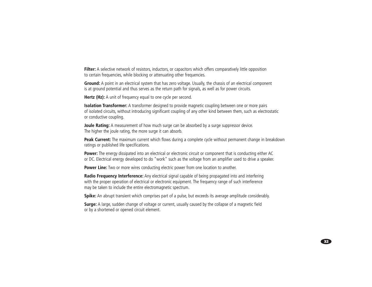 Monster Power HTS3000 User Manual | Page 36 / 43