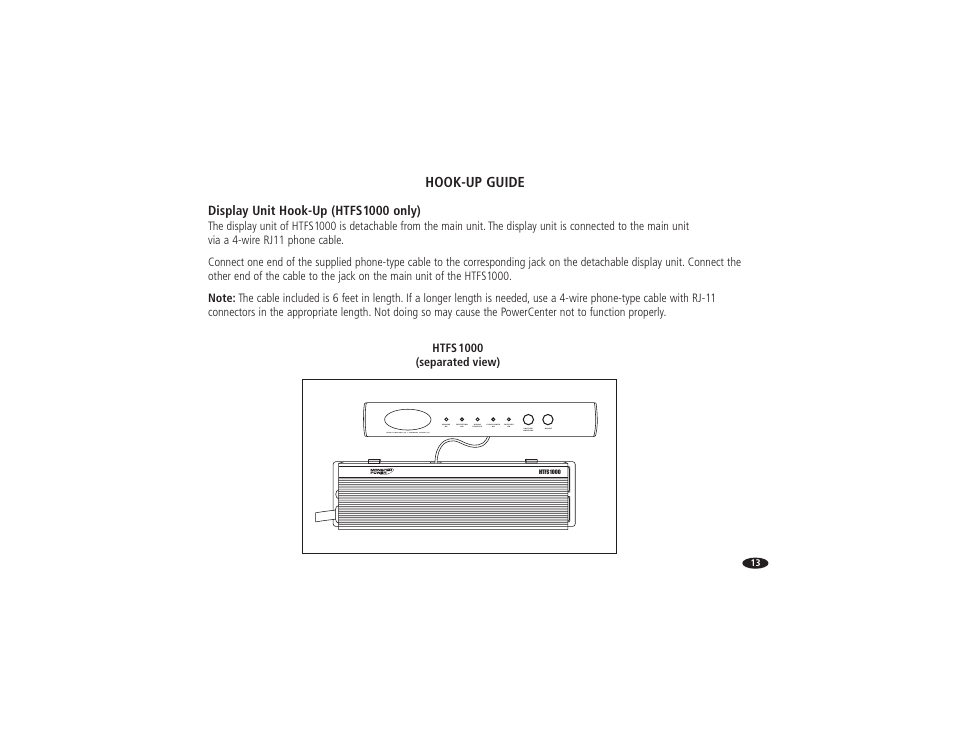 Monster Power HTFS500 POWERCENTER User Manual | Page 18 / 25