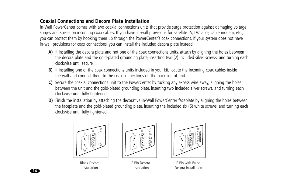 Monster Power 15 Amp User Manual | Page 20 / 32