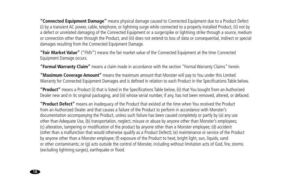 Monster Power 15 Amp User Manual | Page 24 / 32