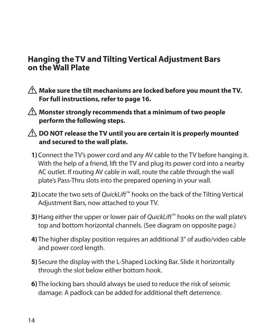 Monster Cable SMARTVIEW 300L User Manual | Page 18 / 72